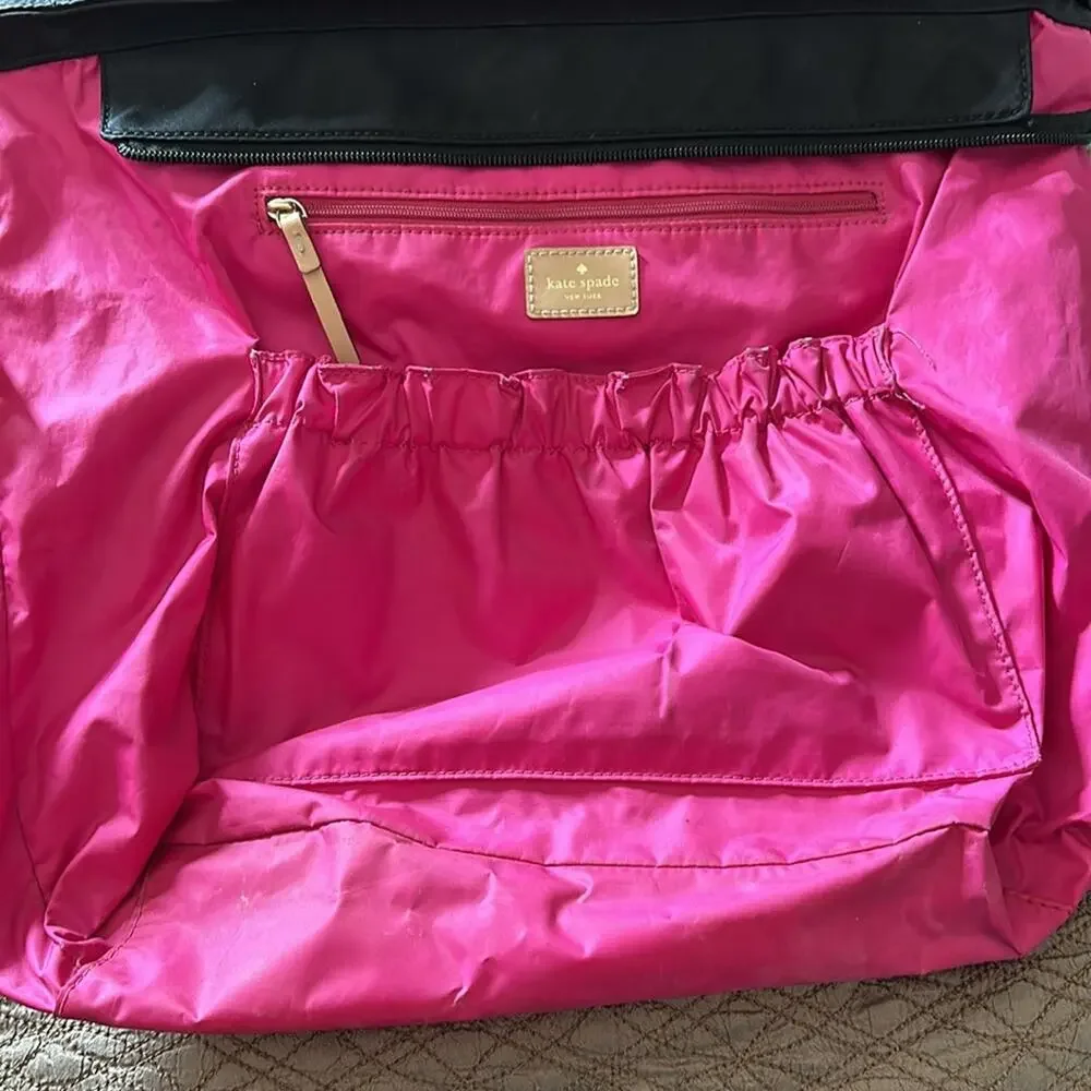 Kate Spade | Honey Baby Kennedy Park Nylon Diaper Bag in Black